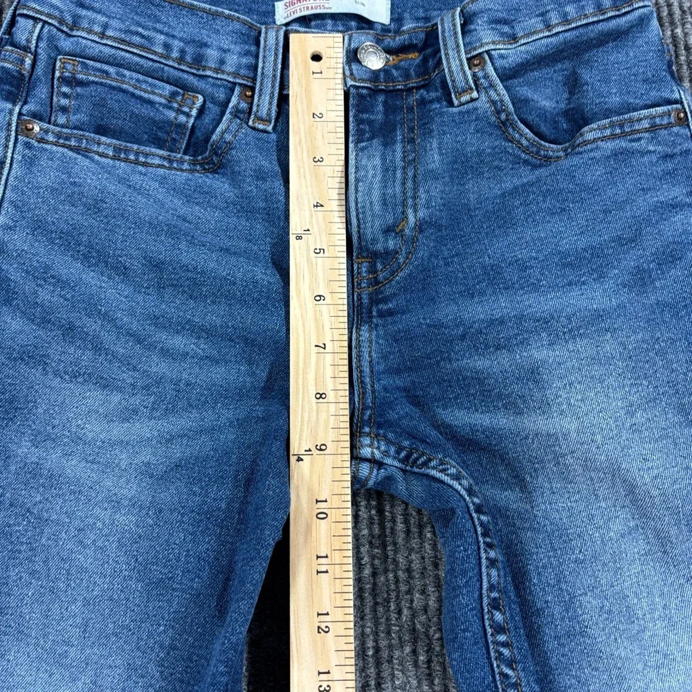 Signature‎ by Levi Strauss Slim Jeans Mens 28x30 Blue Denim Mid Wash 59178-0144